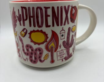 Taza de café/té Starbucks Phoenix Been There Series
