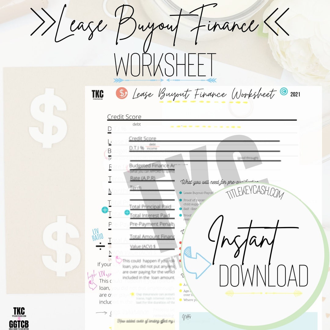 Vehicle Lease Agreement Car Lease Buying A Car Lease Lease Agreement