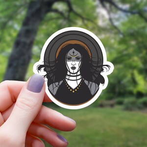 Lunar Sorceress Sticker | Lunar Sticker | | Vinly Sticker | Laptop Sticker | Water Bottle Sticker | Waterproof