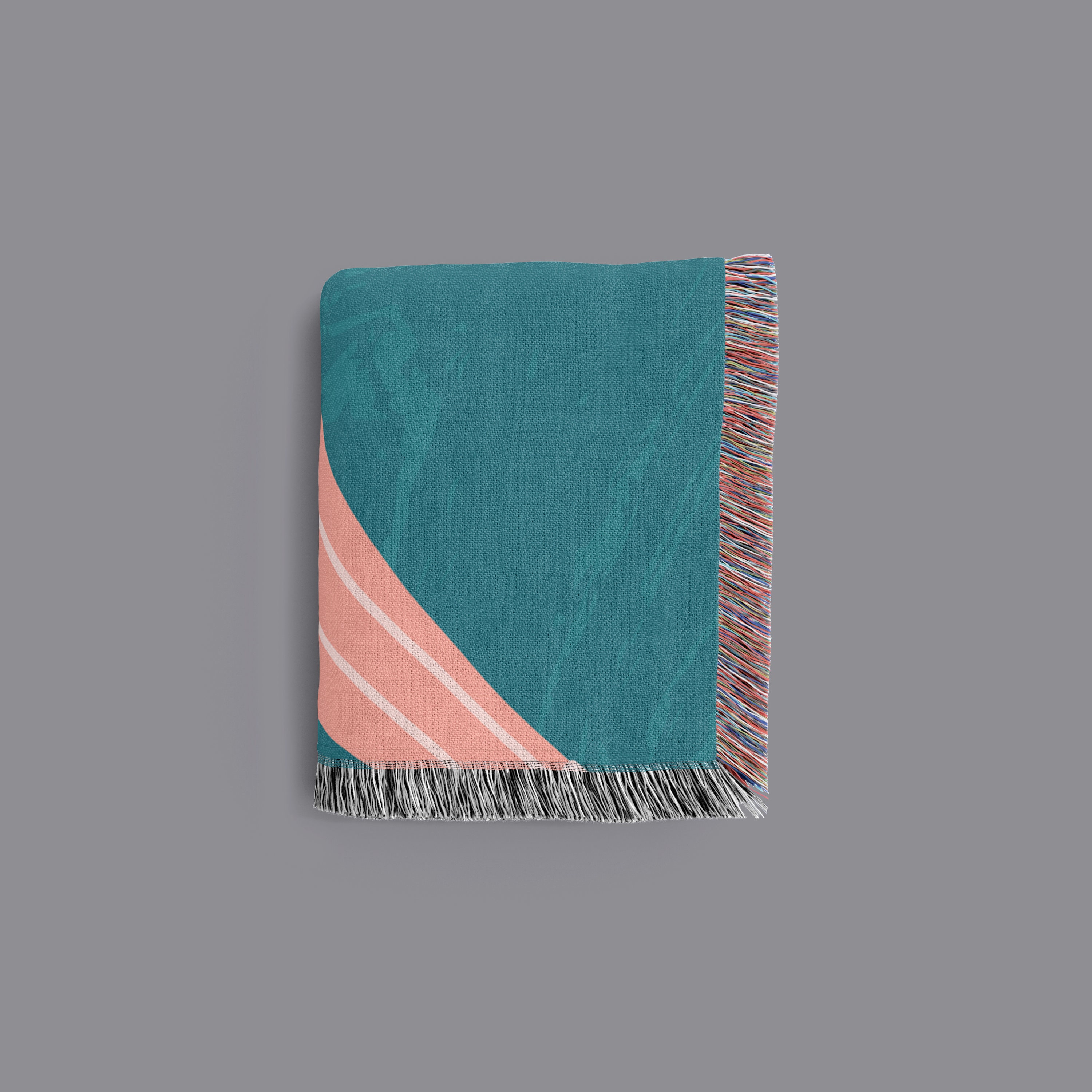 Abstract Floral Woven Blanket Woven Throw Blanket Art Etsy UK