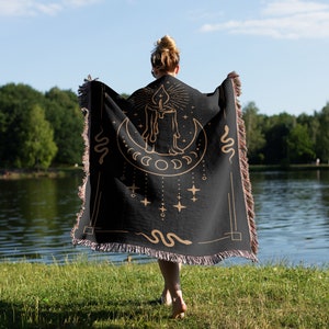 Vintage Holiday Magic Woven Blankets