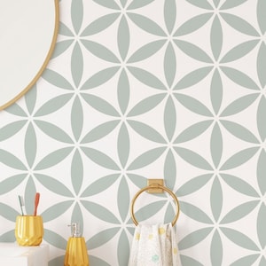 NILE - XL Wall Stencil / Flower of Life Stencil / Wall Stencils for Painting / Stencils For Walls /  Large Circle Wall STENCIL Pattern