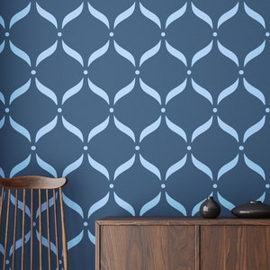 ALARA - XL Wall Stencil / Lattice Large Wall Stencils for Painting / Stencils For Walls / Geometric Stencil / Large Trelis Wall STENCIL