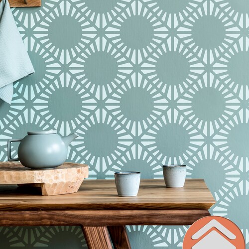 Large Wall Stencil For Painting Modern Stencil Geometric Wall Etsy Il 500x500.3099447295 Iarl