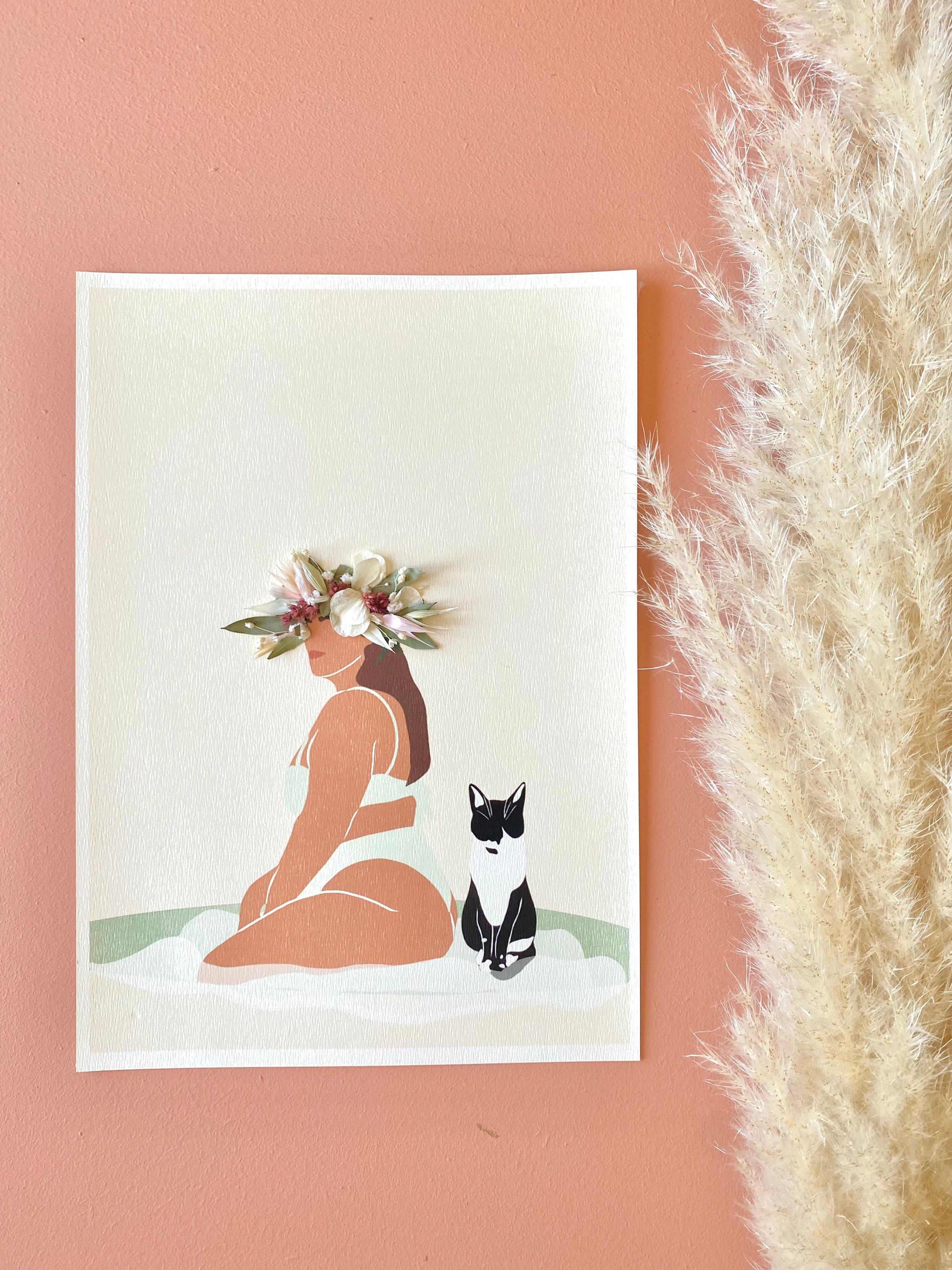 Illustration Fleurs Réelles Collab X Eletony