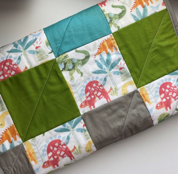 Modern Baby Quilt Modern Baby Boy Quilt Baby Quilt Blanket Etsy