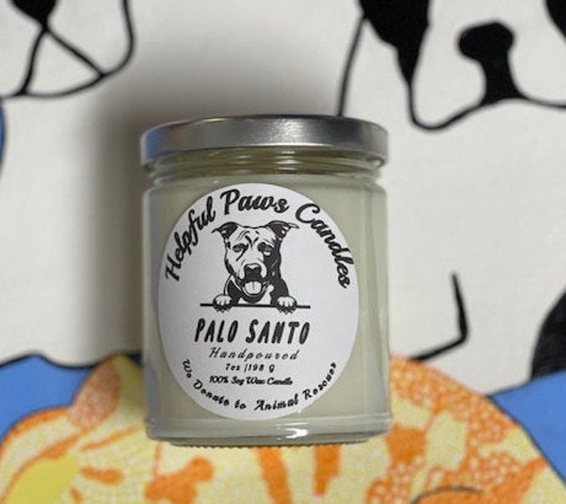 PALO SANTO soy wax candle