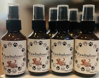 Spray corporel Pawbuloso pour chiens et chats