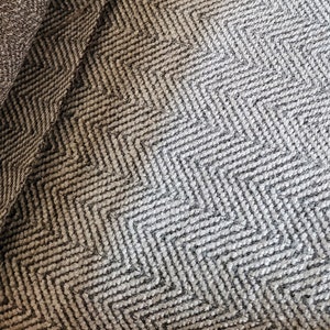 Brentano Lodge Gray Wolf Fabric - 1 yard remnant