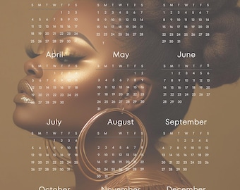 Customizable 2026 Photo Calendar (Digital + Printable)