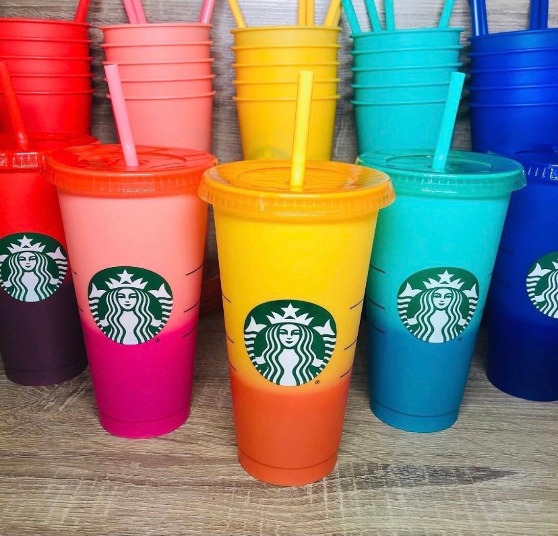 Starbucks Color Changing Cups LIMITED EDITION Etsy