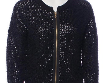 Vintage Marc by Marc Jacobs sequin bomber sweater