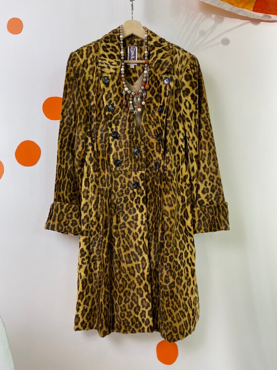 real leopard skin coat