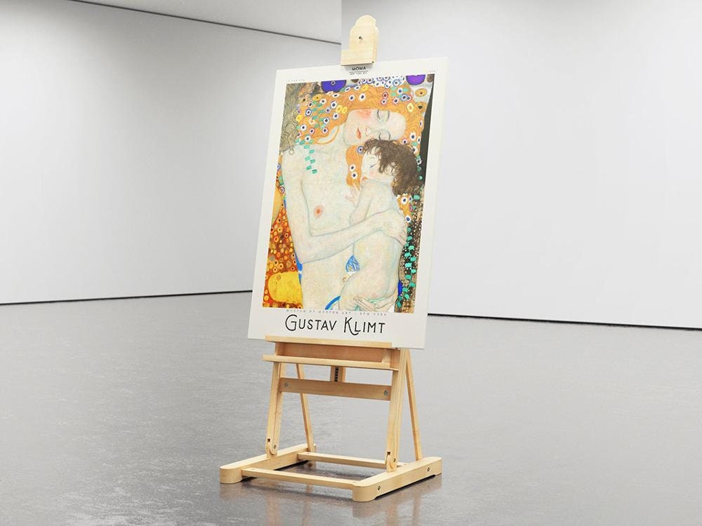 Mutter und Kind von Gustav Klimt Kunstdruck | Etsy