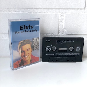 Original Elvis Presley Music Cassette, MC Tape, &quot;For LP Fans Only&quot;, Made in Germany 1992