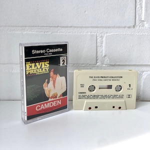 Original Elvis Presley Music Cassette MC Tape &quot;The Elvis Presley Collection Vol. 2&quot; Made in England 1972