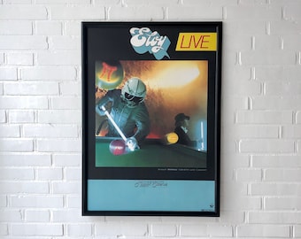 Vintage Original Concert Poster ELOY 1983 "Performance" Krautrock Concert Poster TourPoster Tour Poster Gig Poster