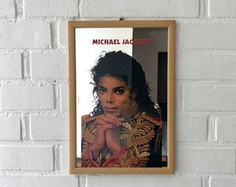 Vintage "Michael Jackson" mirror, Jacko collector's item