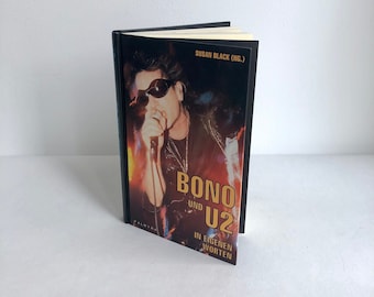 Vintage book "Bono and U2", Palmyra, Hardcover, 2000