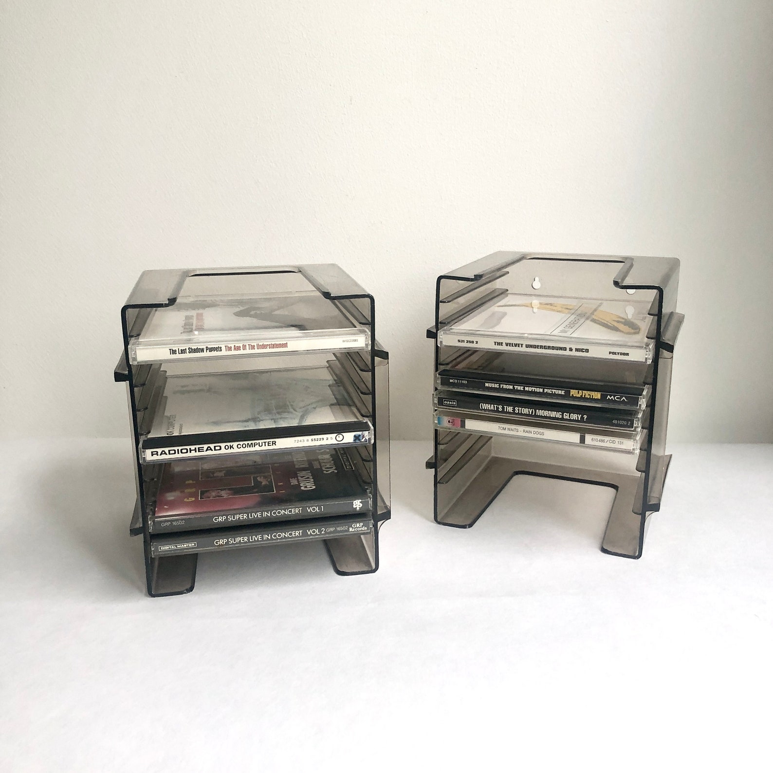 Vintage CD Shelf, Cube, CD Stand 90s, CD Box Plastic - Etsy