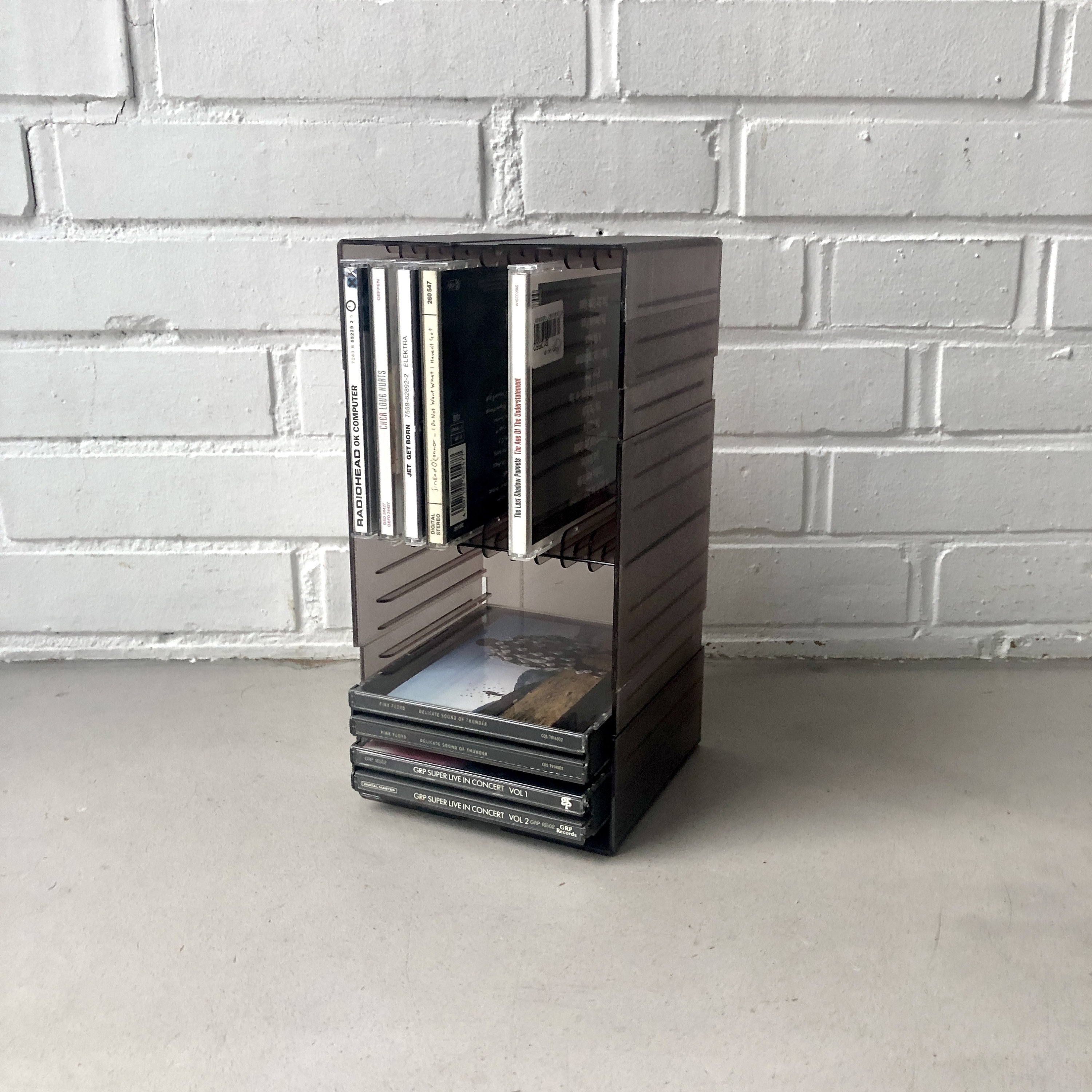 Wall mounted 2024 cd rack