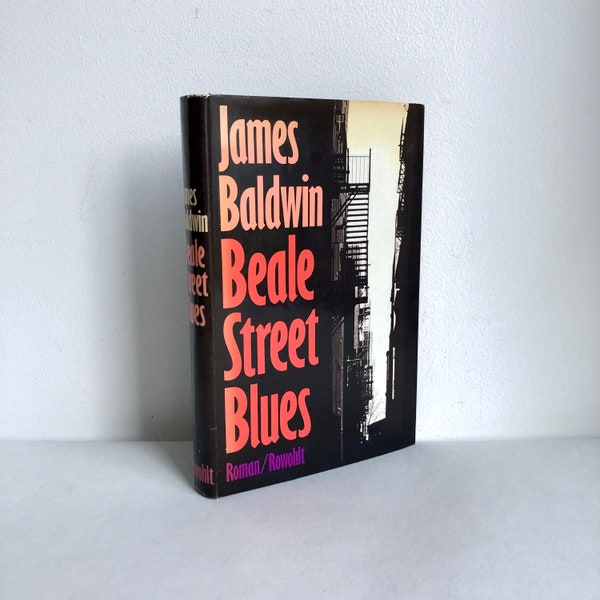 James Baldwin, "Beale Street Blues", vintage book, 1974, hardcover, New Orleans, Armstrong, jazz