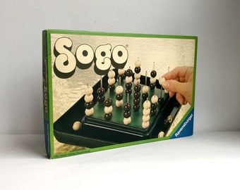 Vintage Spiel "SOGO", Ravensburger, 1980, Dreidimensionales Brettspiel