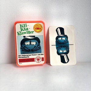 Vintage card game &quot;Kli-Kla-Klawitter&quot;, Black Peter, ASS playing cards, 70s