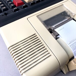 Vintage calculating machine Triumpf 1228PD, 1970s, desktop calculator, office machine image 4