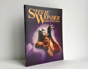 Vintage Buch "Stevie Wonder" John Swenson, Plexus London 1986, Bildband Stevie Wonder