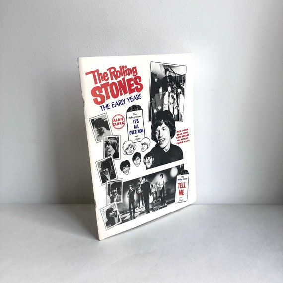 The Rolling Stones - The Early Years, Alan Clark, vintage Buch, Fanzine, Magazin, 1990, London