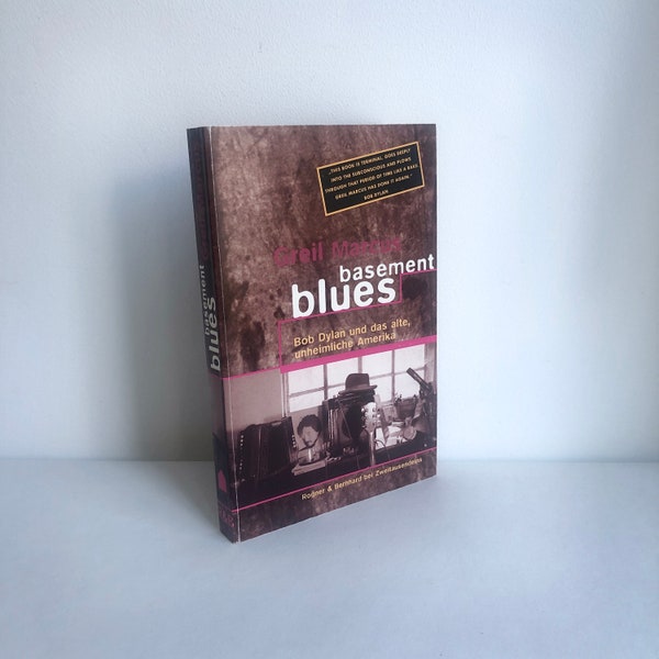 Basement Blues, Greil Marcus, vintage Buch, Zweitausendeins, deutsch, Bob Dylan, Basement Tapes