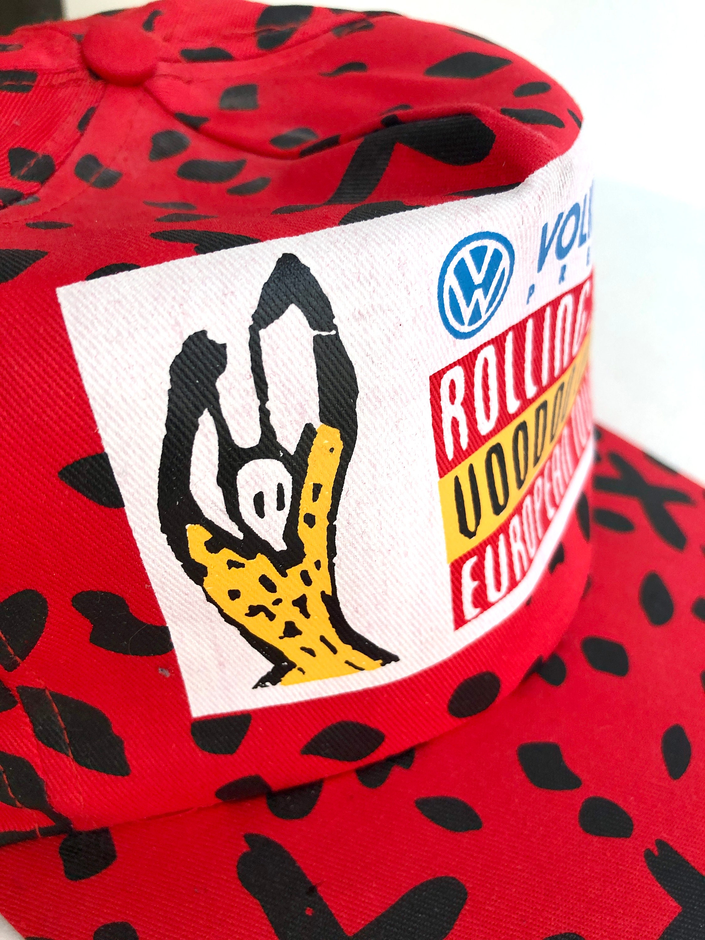 Rolling Stones Voodoo Lounge キャップ Vintage 1994 The Rolling Stones Voodoo Lounge Tour Black