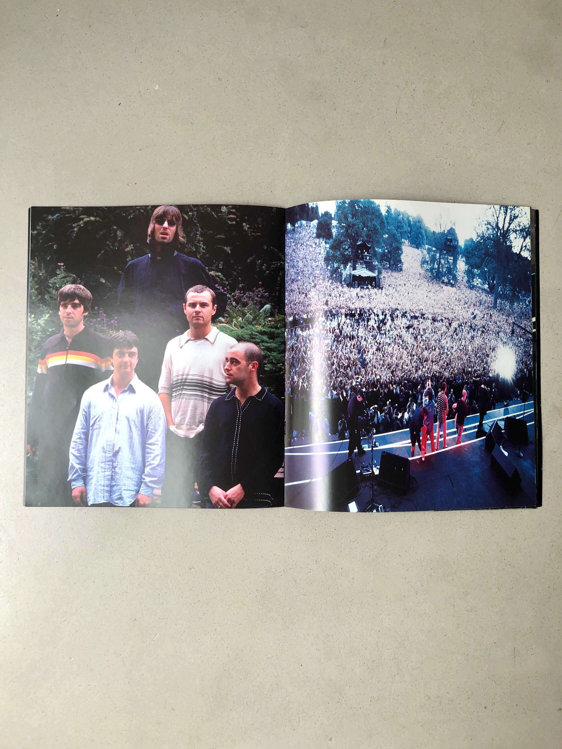 Oasis Programme Ebay Vintage 1997 OASIS Tour Programme,