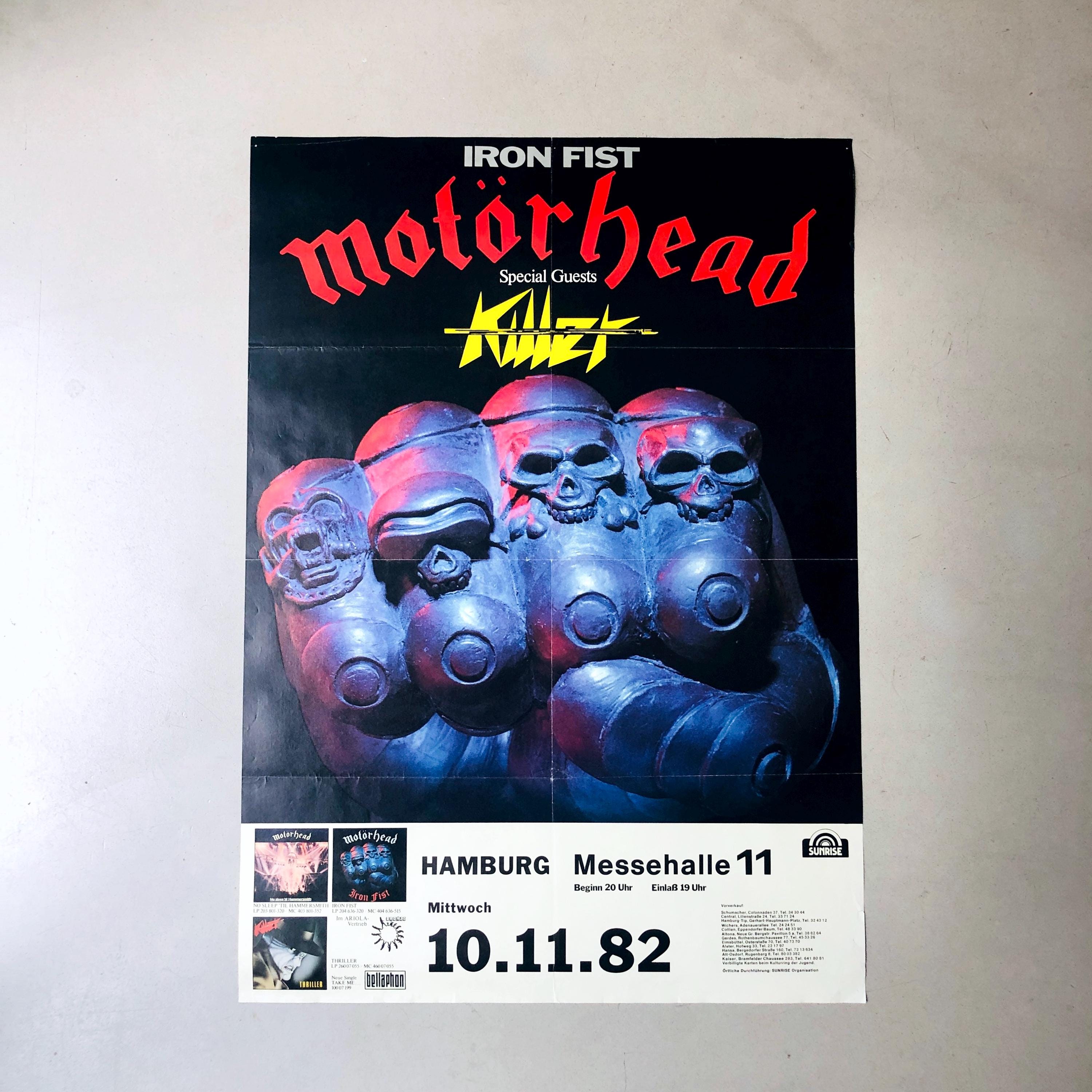 Motorhead Tour Poster - Etsy