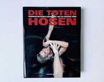 Grande libro illustrato DIE TOTEN HOSEN "Fotografie di Fryderyk Gabowicz 1986-2006"