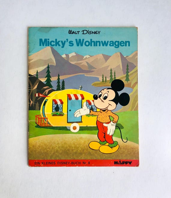 Vintage Disney 1966 Book, 