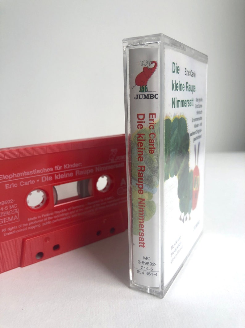 Vintage MC The Very Hungry Caterpillar, Eric Carle, Cassette, 1998, Tape, Cassette, Children, Jumbo image 9