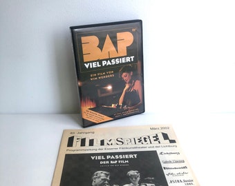 BAP Film "A Lot of Happenings", Wim Wenders 2002, program booklet Essen Lichtburg