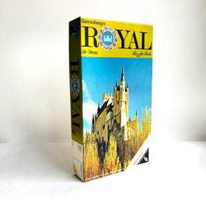Vintage puzzel &quot;Alcazar in Segovia&quot;, Ravensburger 1970, ROYAL-serie, 1000 stukjes Spanje