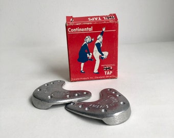 Vintage Tap Dance Plates, Tap Dance Plates USA, Continental Toe Taps, Tap Dance Accessories