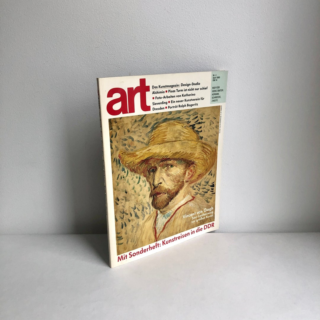 ART the Art Magazine, Issue 4/1990, Vintage Art Magazine, Vincent Van