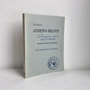 Joseph Beuys: Main Stream and Fat Space、ヴィンテージブック、Eva Huber、1993