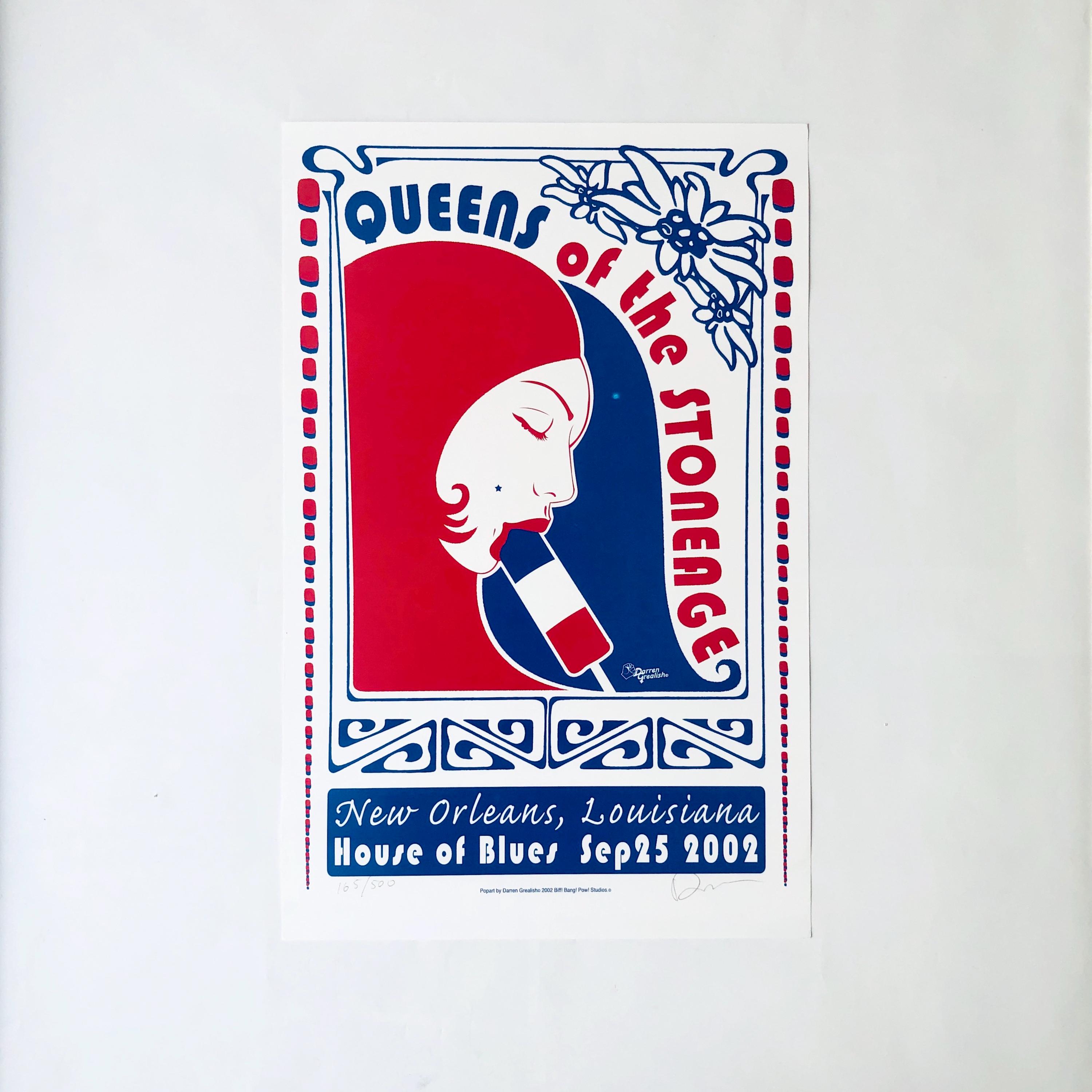 QOTSA Limited Edition Screen Print, Queens of the Stone Age