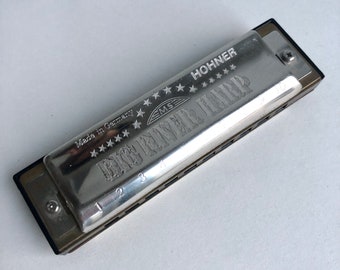 Vintage Hohner 590BX-C MS, Big River Harp, Harmonica, 70s