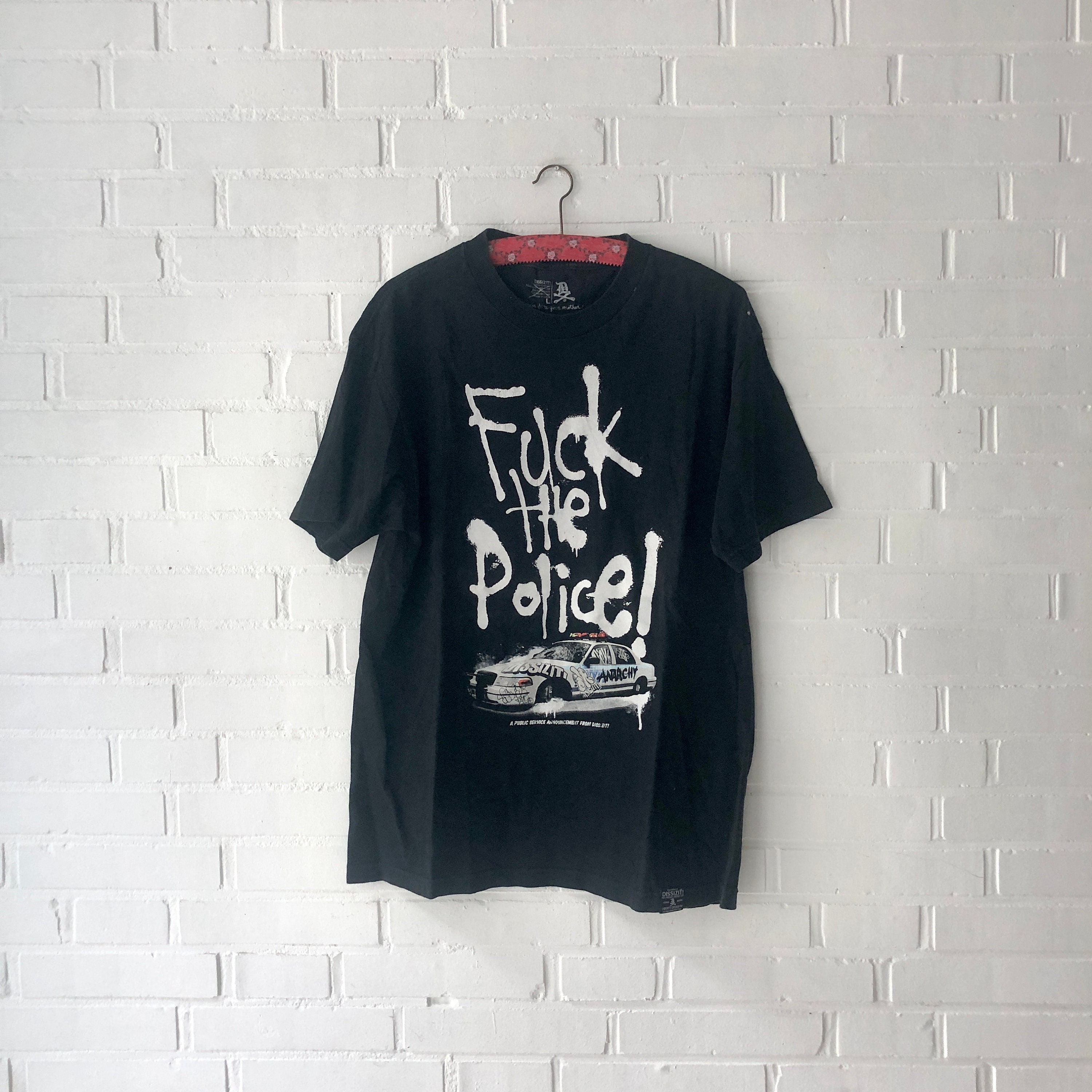 Supreme FTP Tシャツ Fuck The Police N.W.A. Original Dissizit! T-shirt, 