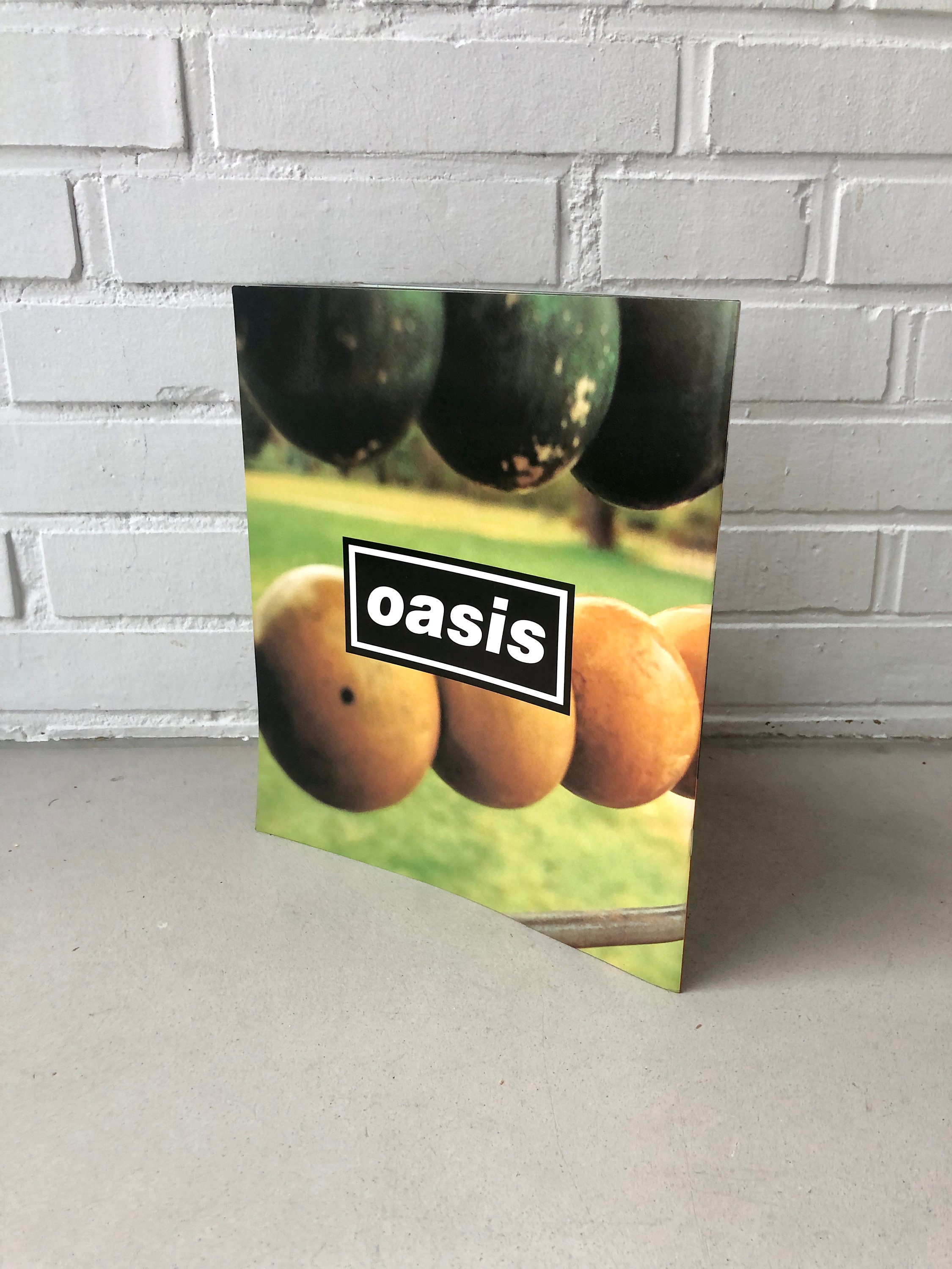 Oasis Programme Ebay Vintage 1997 OASIS Tour Programme,