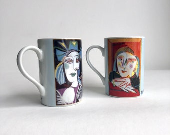 Kaffeebecher Set "Picasso", Tasse, 1997, Frau Fenster / Hut