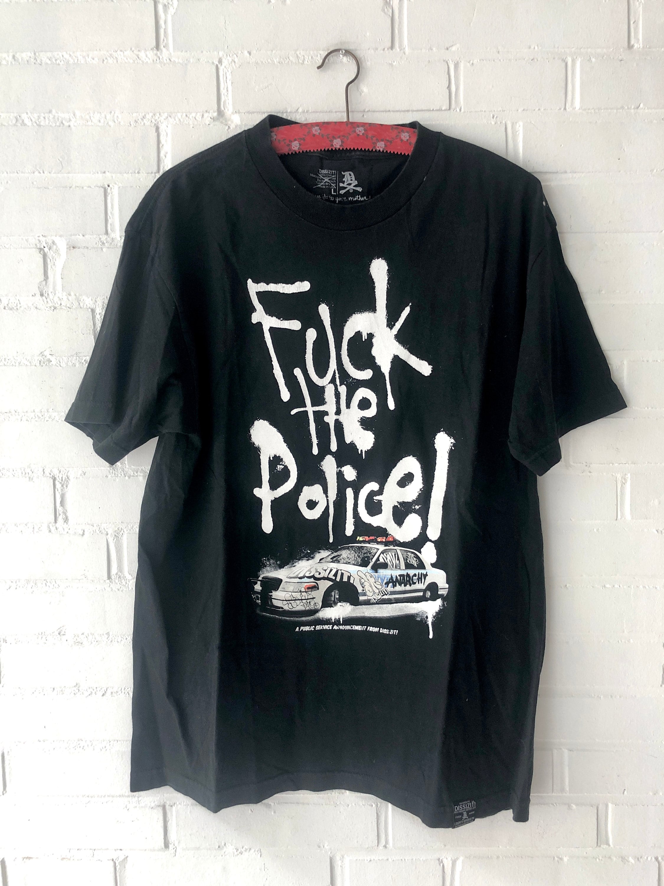 BUDSPOOL Fuck The Police Tシャツ 3XL Fuck The Police - Men's T-Shirt – T-Shirt Hell