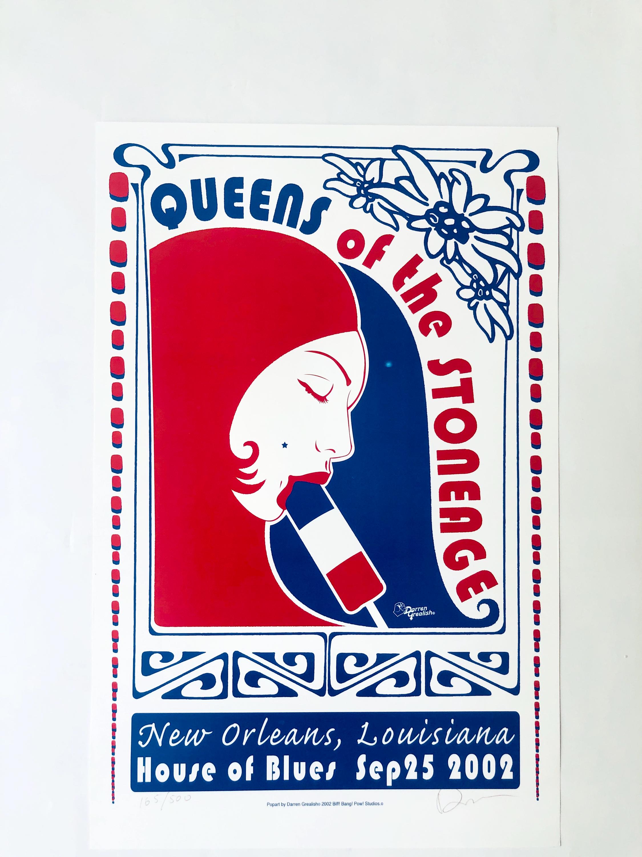 QOTSA Limited Edition Screen Print, Queens of the Stone Age